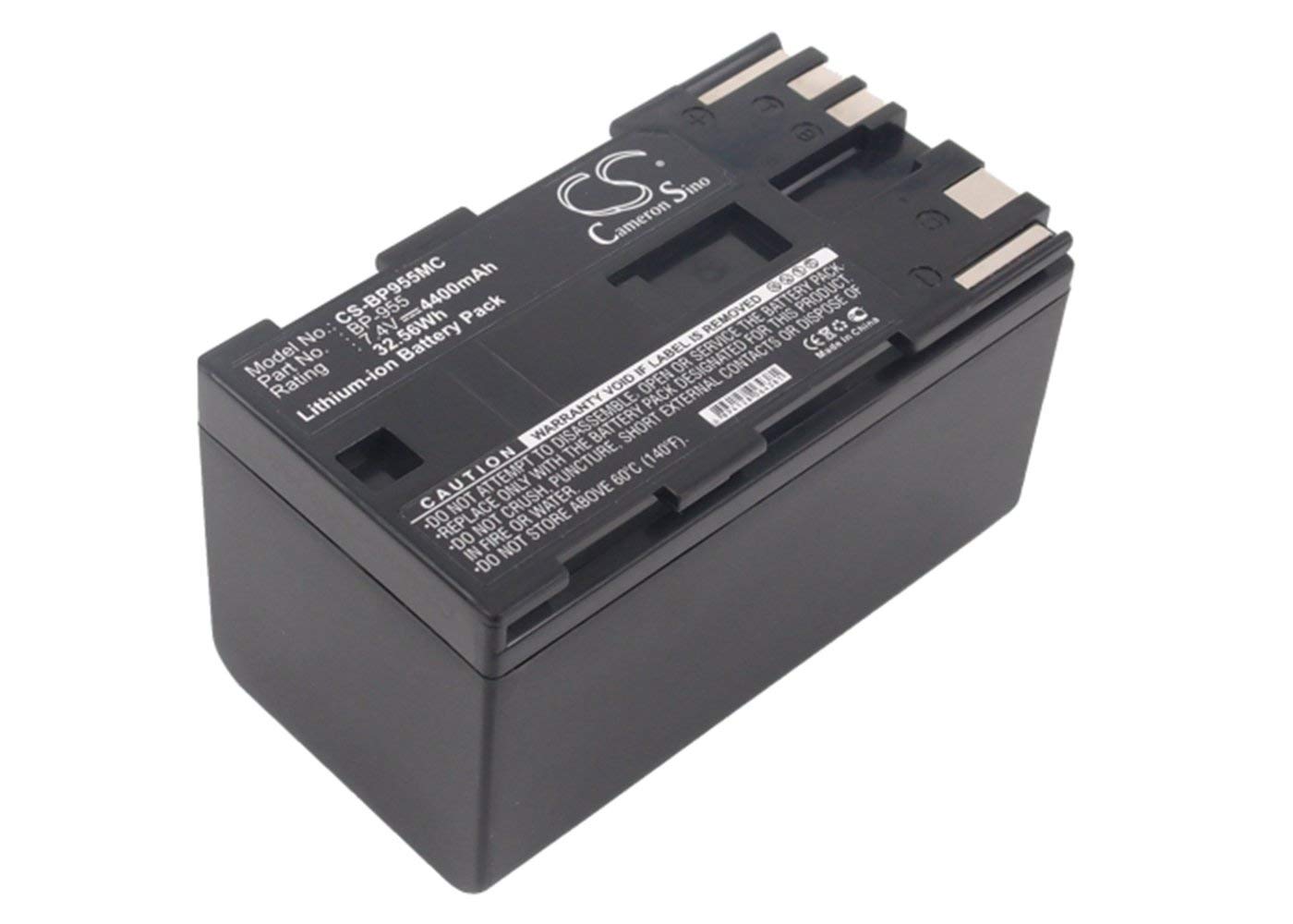 Canon EOS C100（EFマウント）バッテリー BP-955 3本付属 Amazon.com: VI VINTRONS Battery for Canon EOS C100, EOS C100 Mark